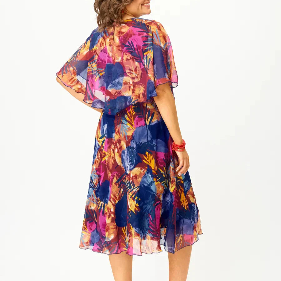 BARBARA | COMFORTABLE CHIFFON DRESS