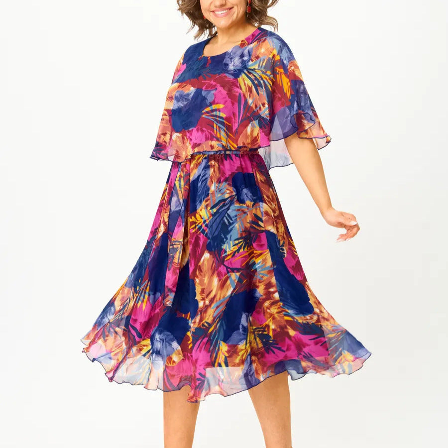 BARBARA | COMFORTABLE CHIFFON DRESS