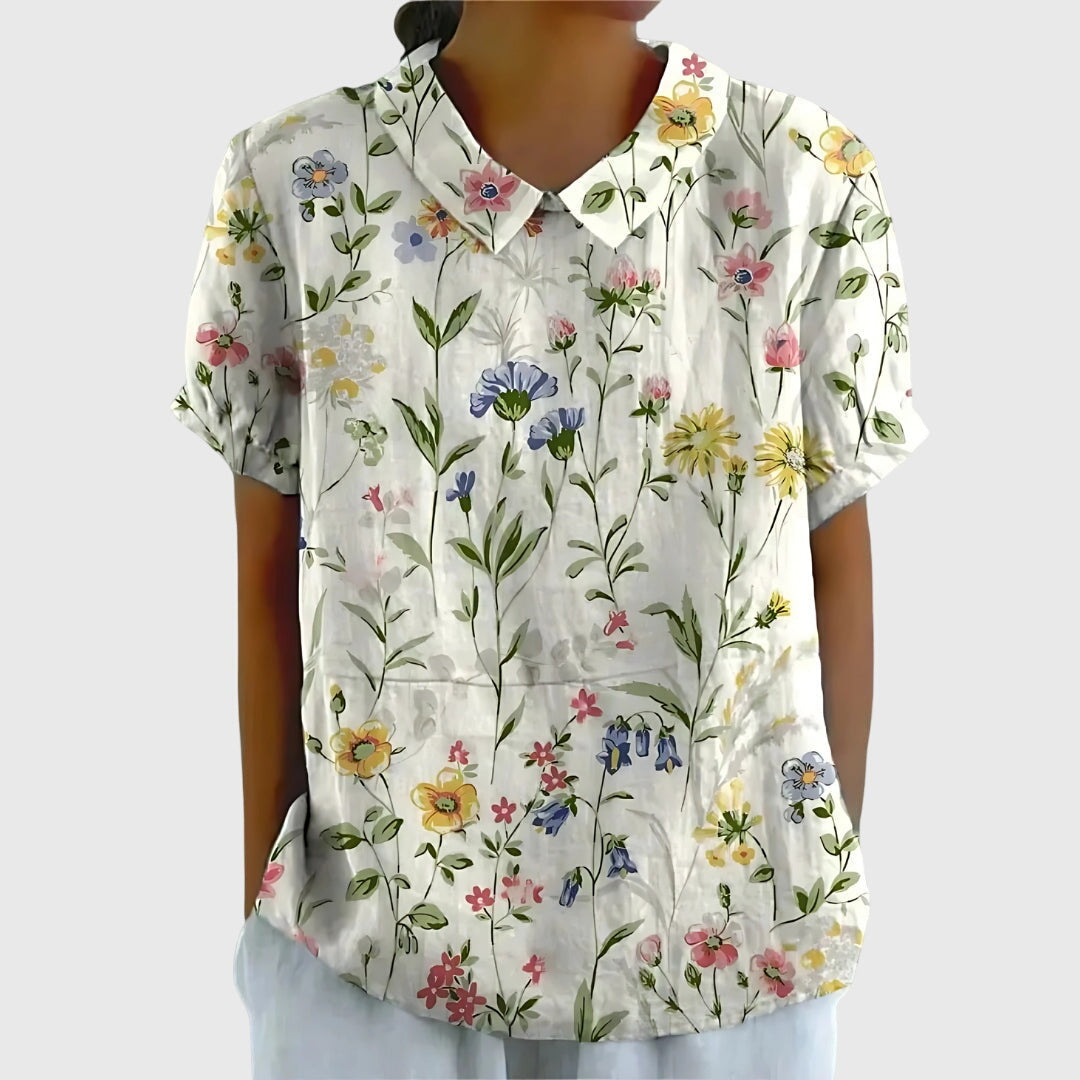 Clara | Floral Print Blouse