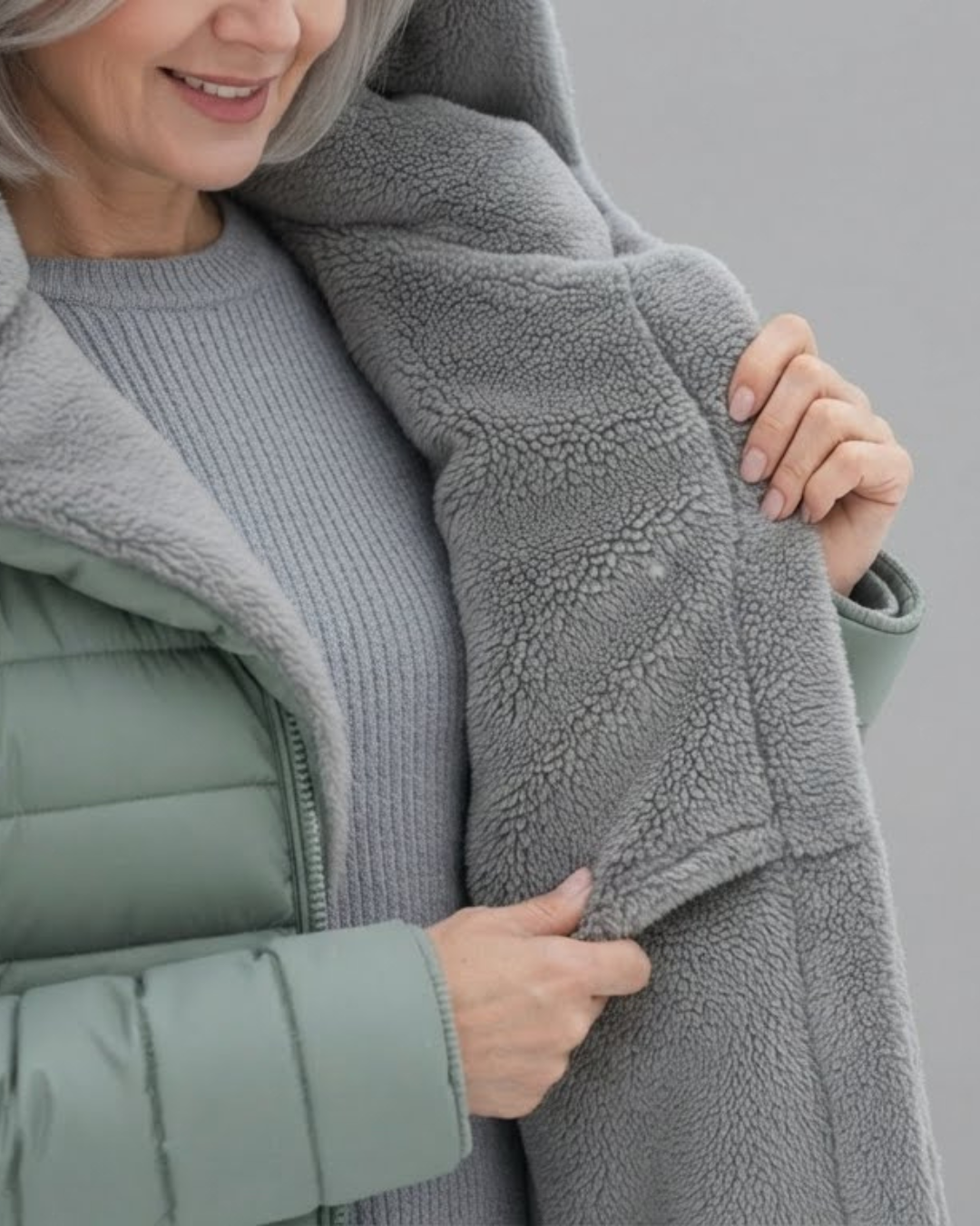 CAYA | Fleece Lined Puffer Jacket