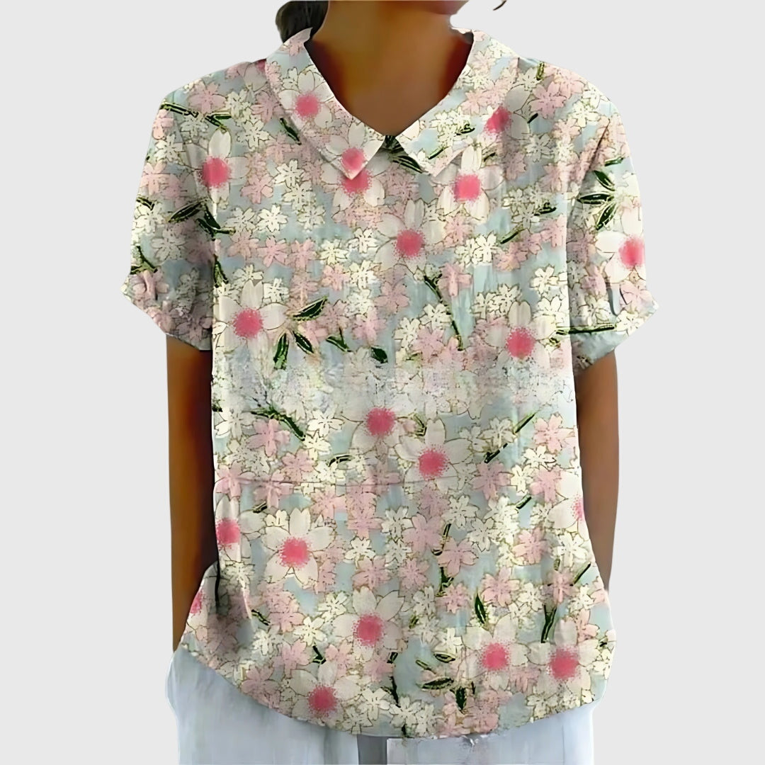 Clara | Floral Print Blouse