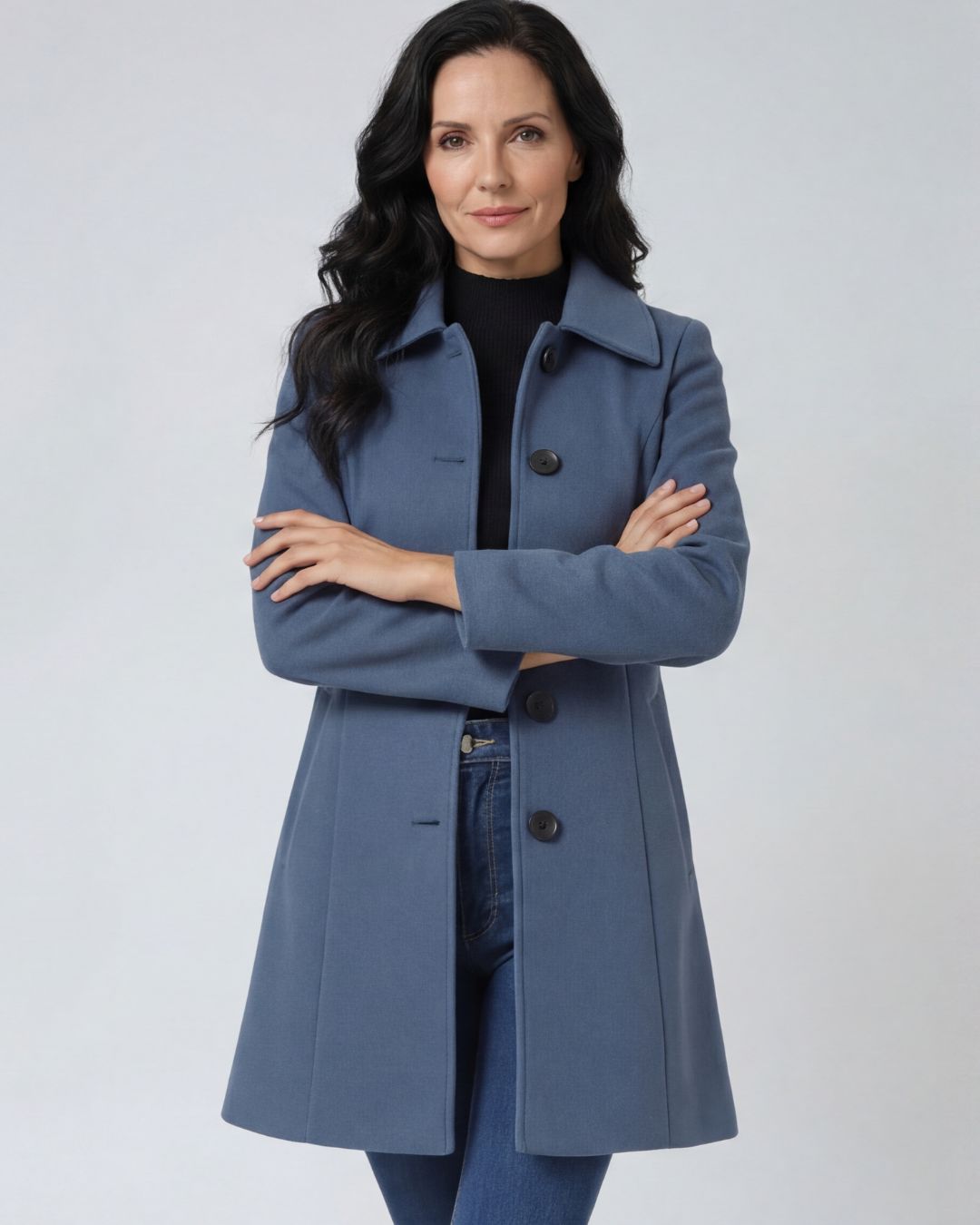 CATHERINE | Heritage Button Coat