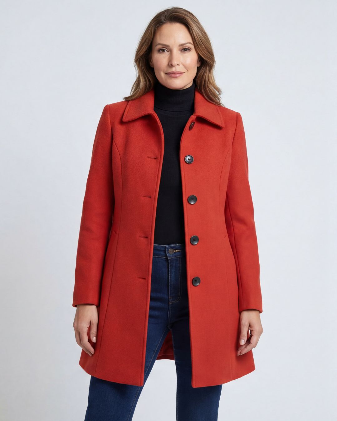 CATHERINE | Heritage Button Coat