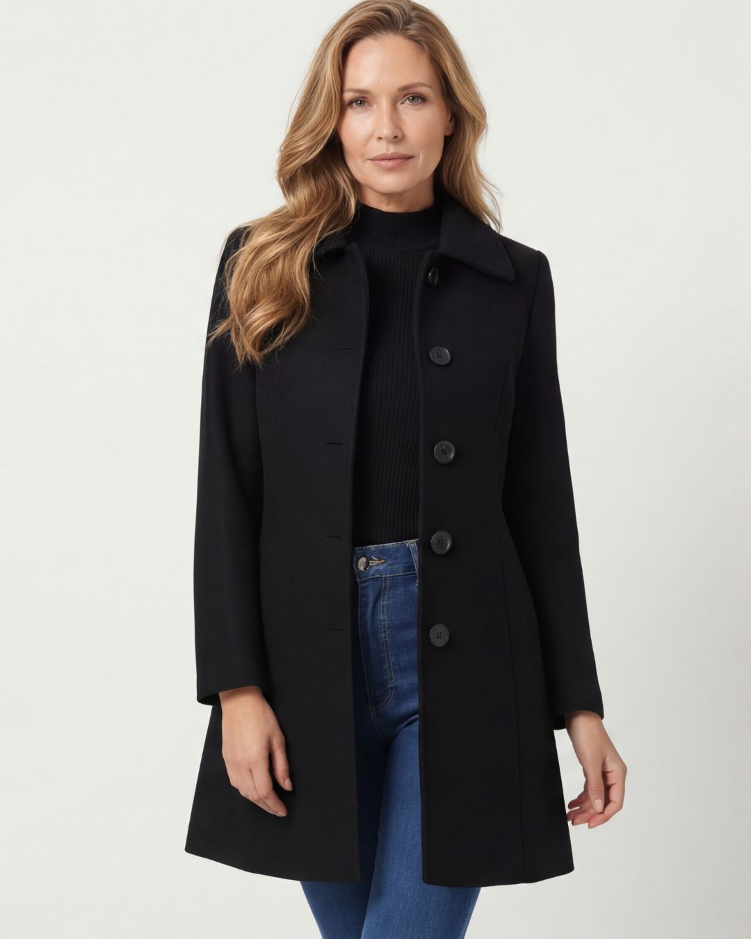 CATHERINE | Heritage Button Coat