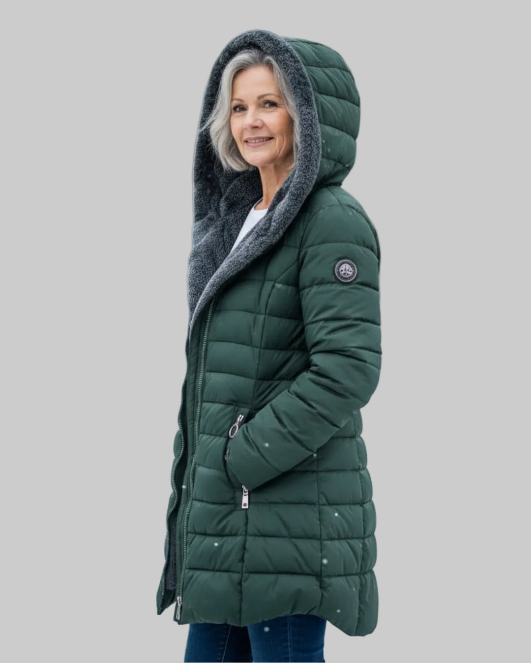 CAYA | Fleece Lined Puffer Jacket