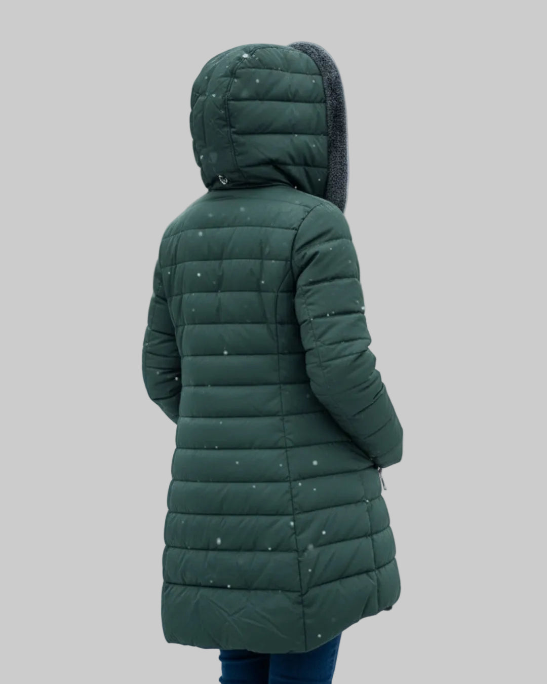 CAYA | Fleece Lined Puffer Jacket