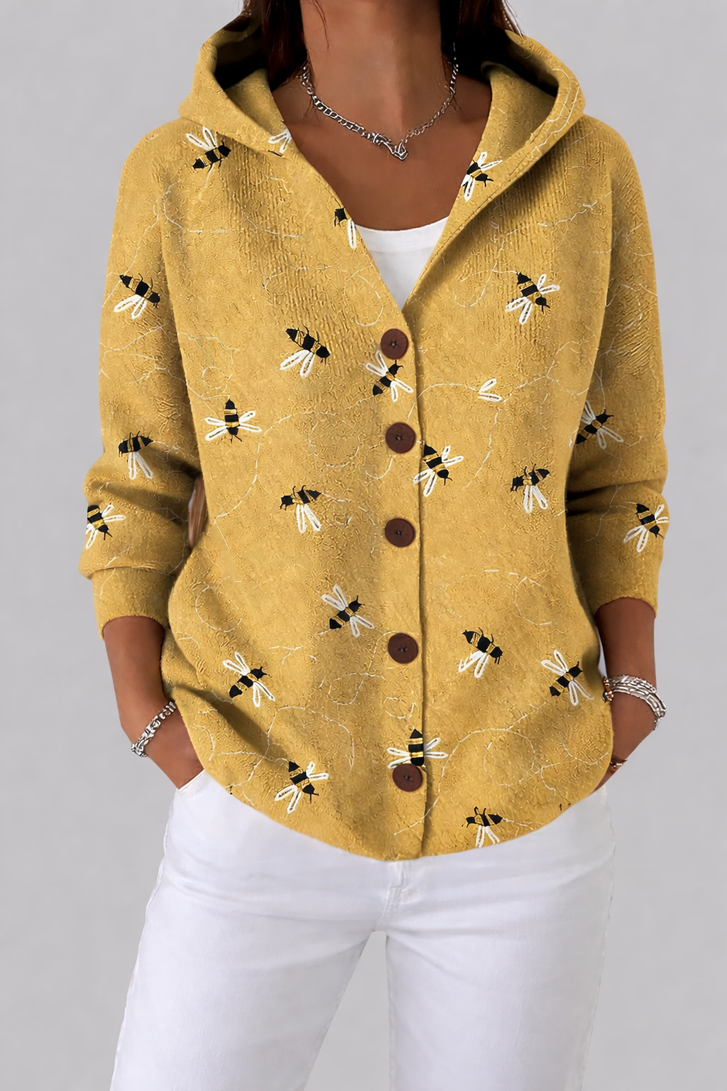 Cassidy | Artistic Longline Knit Cardigan